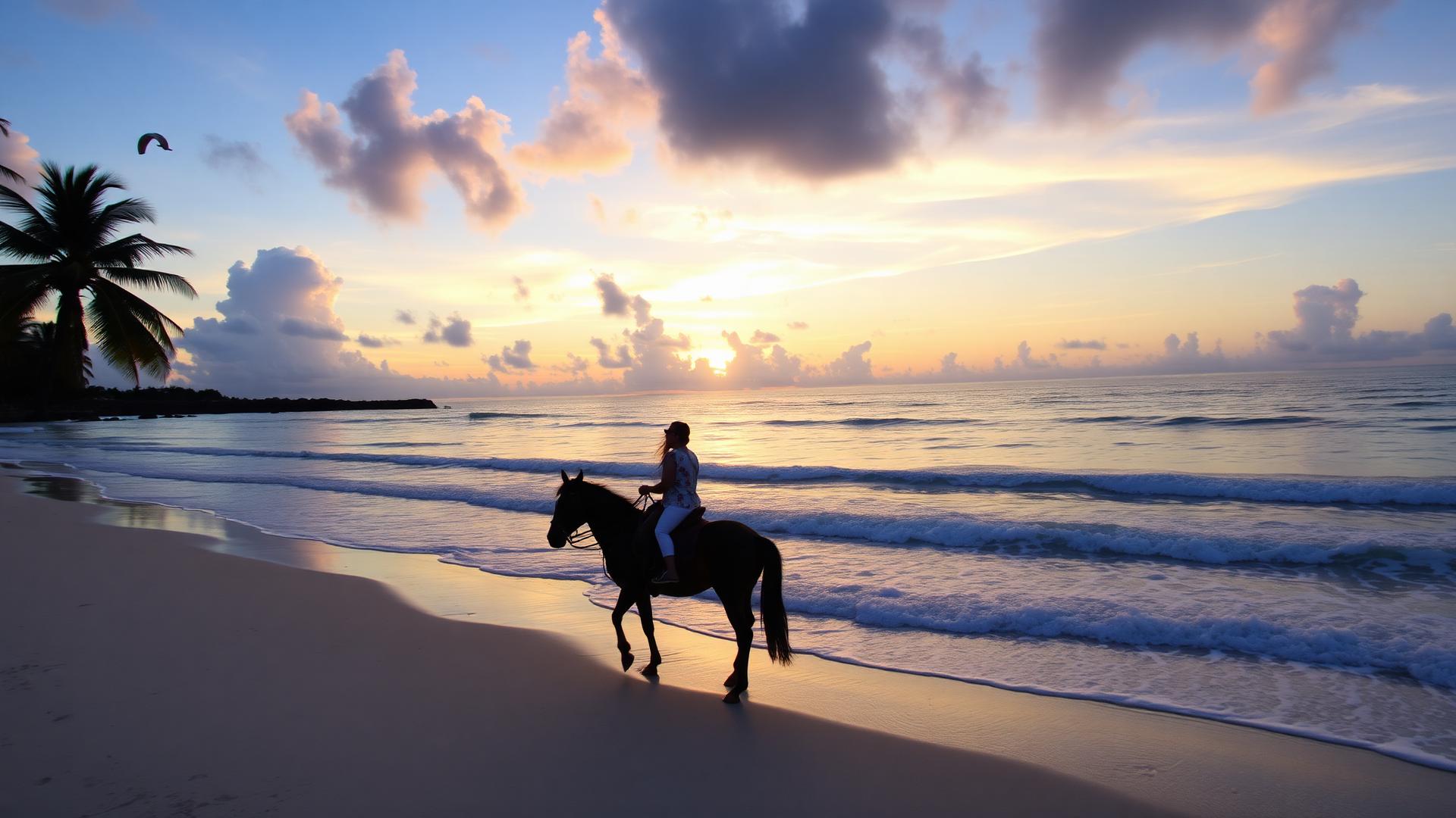 Horseback Riding on the Beach